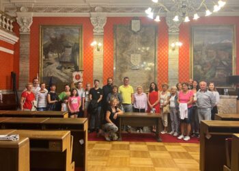 Ružomberčania sa túlali po mestskej radnici 