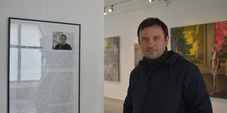 Prvý Slovák s výstavou na Mesiaci je Ružomberčan a maliar Roman Rembovský