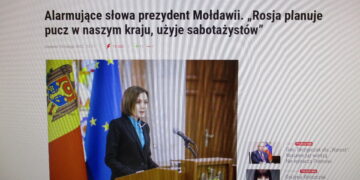 Moldavské šumy zachytili aj poľské agentúry